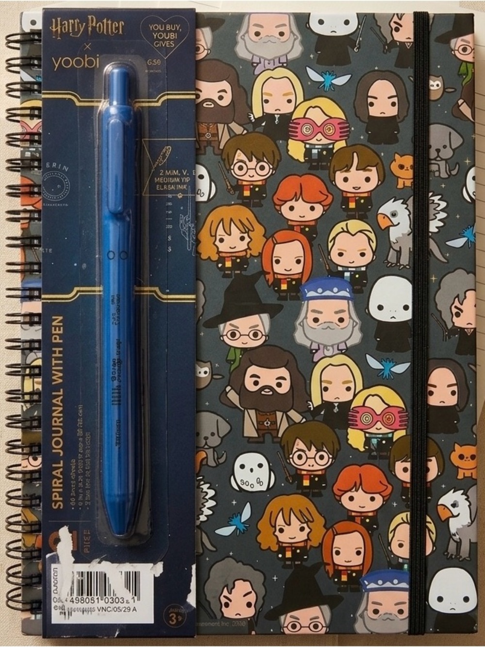 Journal w/Pen: Yoobi X Harry Potter